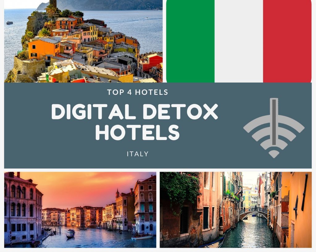 Digital Detox Hotel Italien